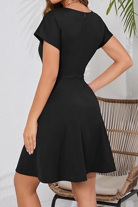 ZEROLINA BLACK ruha, Szín: fekete, IVET.HU - A te online butikod.