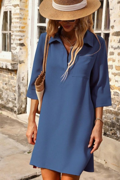 FROTINA BLUE ruha, Szín: kék, IVET.HU - A te online butikod.