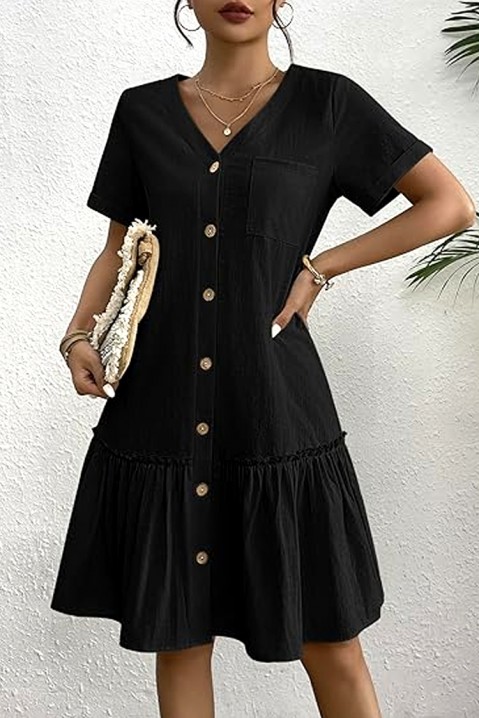 GARMOLDA BLACK ruha, Szín: fekete, IVET.HU - A te online butikod.