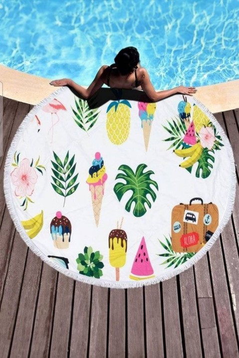 AMARINDA 150 cm strand takaró, Szín: multicolor, IVET.HU - A te online butikod.