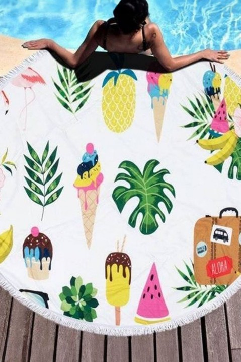 LALADETA 150 cm strand takaró, Szín: multicolor, IVET.HU - A te online butikod.
