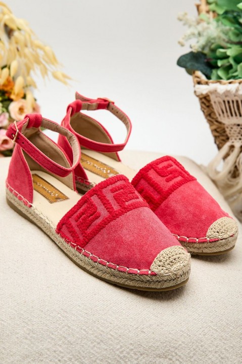 GOLSADA RED fonott talpú cipő, Szín: piros, IVET.HU - A te online butikod.