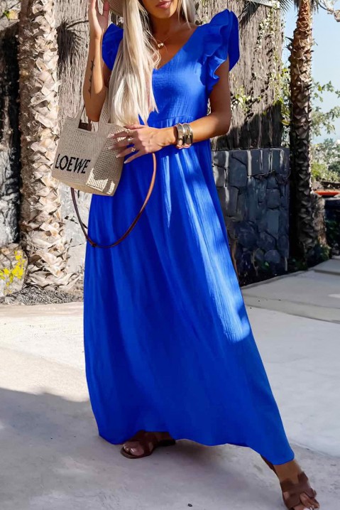 TIMORZA BLUE ruha, Szín: kék, IVET.HU - A te online butikod.