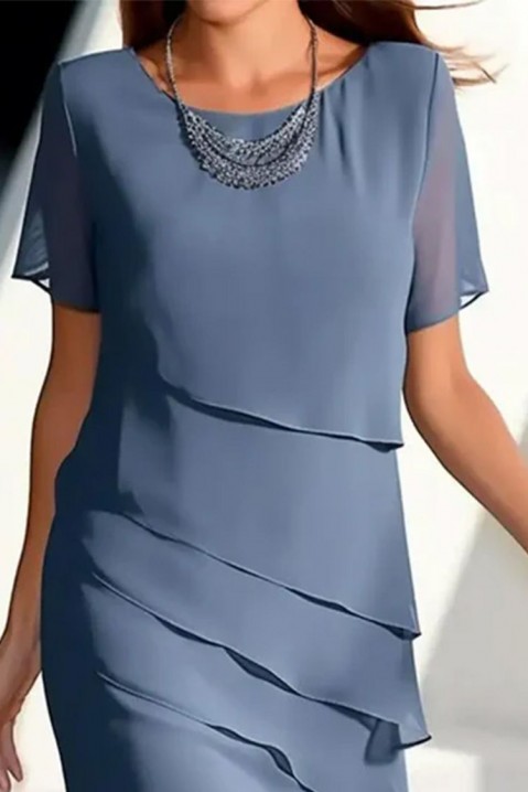 FELENSA BLUE ruha, Szín: kék, IVET.HU - A te online butikod.