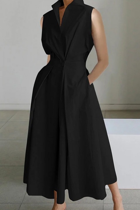 VENIOFA BLACK ruha, Szín: fekete, IVET.HU - A te online butikod.