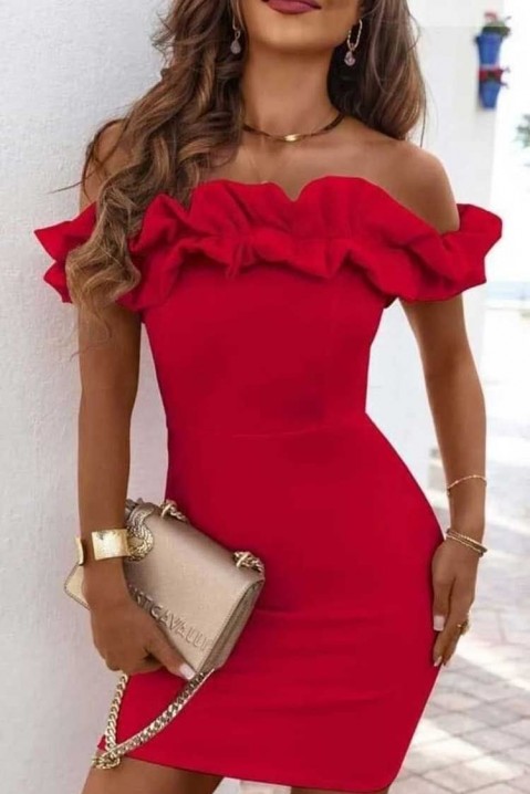 ANDIANA RED ruha, Szín: piros, IVET.HU - A te online butikod.