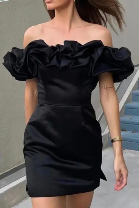 ANDIANA BLACK ruha, Szín: fekete, IVET.HU - A te online butikod.