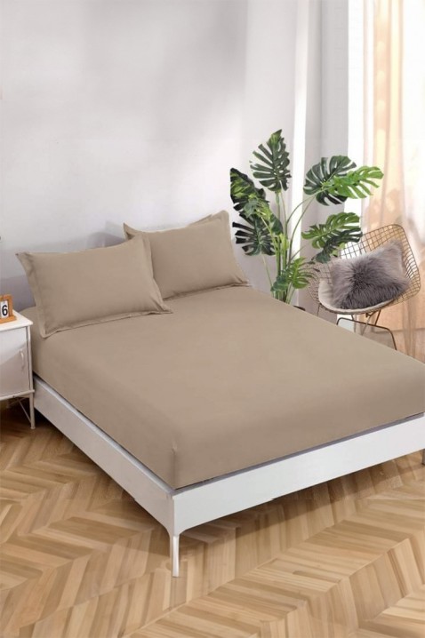 BANDENA BEIGE 200х220 cm gumis lepedő, Szín: bézs, IVET.HU - A te online butikod.
