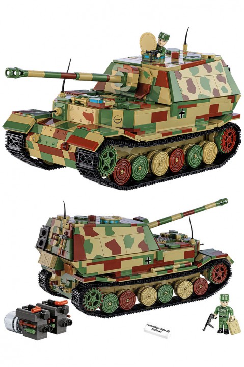 Konstruktor Cobi tank Panzerjager Tiger alkatrészek - 1252IVET.HU - A te online butikod.