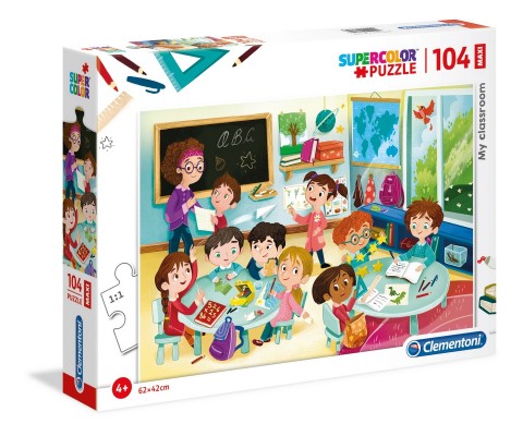 Clementoni gyerek puzzle 104 darabos - Az osztályomIVET.HU - A te online butikod.