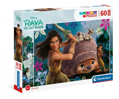 Clementoni gyerek puzzle 60 maxi darabbal - Raya és az utolsó sárkányIVET.HU - A te online butikod.