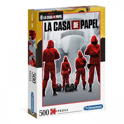 Clementoni puzzle 500 darabos - A nagy pénzrablásIVET.HU - A te online butikod.