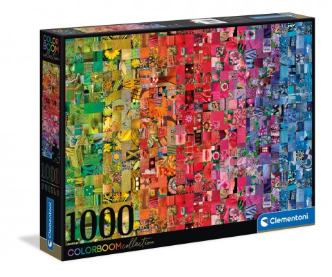 Clementoni 1000 darabos puzzle - Absztrakt kollázsIVET.HU - A te online butikod.