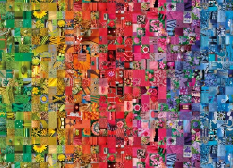 Clementoni 1000 darabos puzzle - Absztrakt kollázsIVET.HU - A te online butikod.