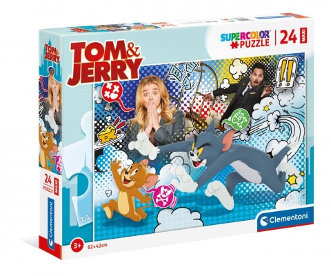 Clementoni gyerek puzzle 24 maxi darabbal - Tom és JerryIVET.HU - A te online butikod.