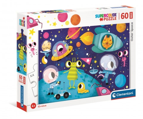 Clementoni gyerek puzzle 60 maxi darabbal - ŰrIVET.HU - A te online butikod.