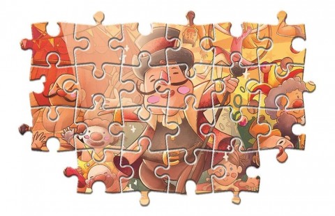 Clementoni gyerek puzzle 3 x 48 darabos - CirkuszIVET.HU - A te online butikod.