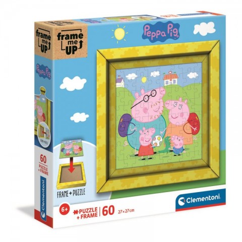 Clementoni Frame Me Up 60 darabos gyerek puzzle - Peppa malacIVET.HU - A te online butikod.