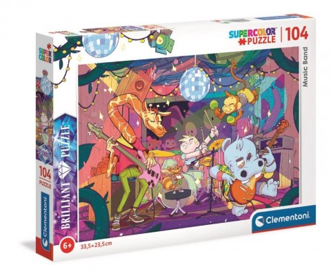 Csodálatos Clementoni puzzle 104 darabból - Zenei bandaIVET.HU - A te online butikod.