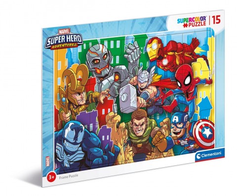 Clementoni gyerek puzzle 15 darabból - Marvel szuperhősökIVET.HU - A te online butikod.