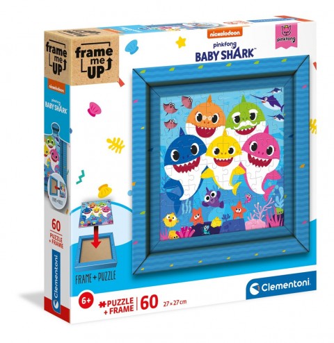Clementoni Frame Me Up 60 darabos gyerek puzzle - Bébi cápaIVET.HU - A te online butikod.