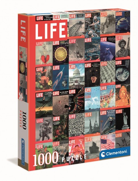 Clementoni puzzle 1000 darabos - BorítókIVET.HU - A te online butikod.