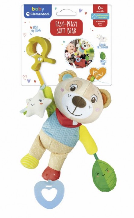 Plüss mackó csipesszel a felakasztáshoz | Baby For YouIVET.HU - A te online butikod.