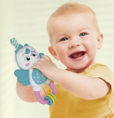 Interaktív csörgő - Egyszarvú | Baby ClementoniIVET.HU - A te online butikod.