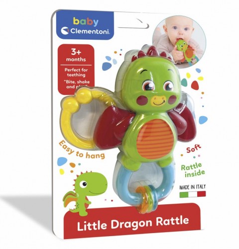 Interaktív csörgő - Sárkány | Baby ClementoniIVET.HU - A te online butikod.