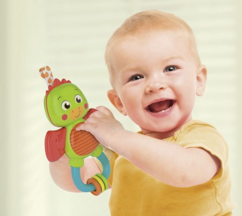 Interaktív csörgő - Sárkány | Baby ClementoniIVET.HU - A te online butikod.