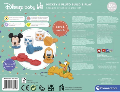 Minnie és Pluto építőfigurák | Baby DisneyIVET.HU - A te online butikod.