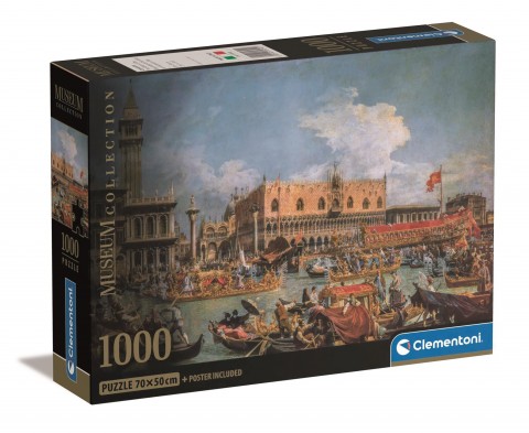 Clementoni 1000 darabos puzzle - A Bucintoro visszatérése a Mennybemenetel napjánIVET.HU - A te online butikod.