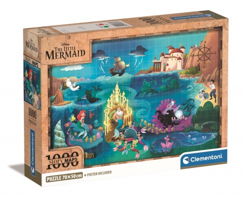 Clementoni gyerek puzzle 1000 darabos - A kis hableányIVET.HU - A te online butikod.