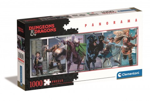 Clementoni panoráma puzzle 1000 darabból - Börtönök és sárkányokIVET.HU - A te online butikod.