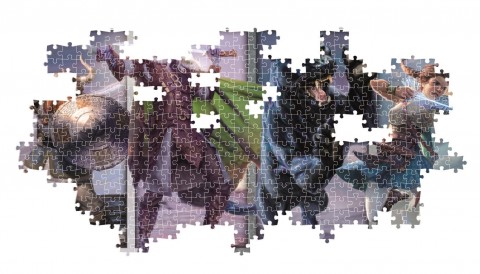 Clementoni panoráma puzzle 1000 darabból - Börtönök és sárkányokIVET.HU - A te online butikod.