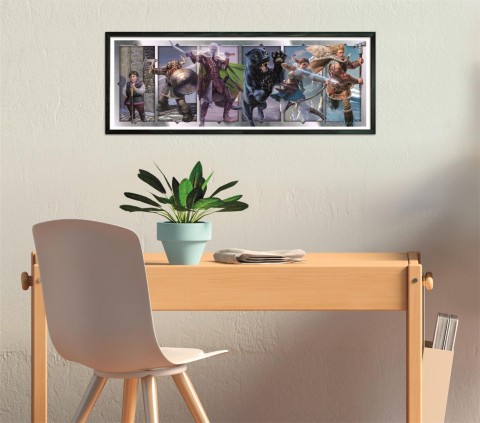 Clementoni panoráma puzzle 1000 darabból - Börtönök és sárkányokIVET.HU - A te online butikod.