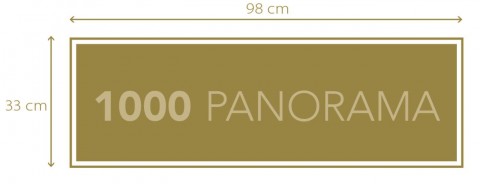 Clementoni panoráma puzzle 1000 darabból - Börtönök és sárkányokIVET.HU - A te online butikod.