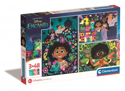Clementoni gyerek puzzle 3 x 48 darabos - EncantoIVET.HU - A te online butikod.