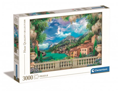 Clementoni puzzle 3000 darabos - Terasz kilátással a tóraIVET.HU - A te online butikod.
