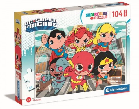 Clementoni gyerek puzzle maxi 104 darabos - Szuper barátok (1. változat)IVET.HU - A te online butikod.