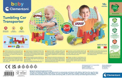 Bébijáték - Autószállító teherautó autóval | Baby ClementoniIVET.HU - A te online butikod.