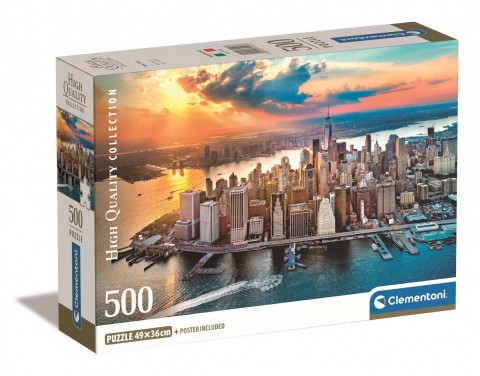 Clementoni puzzle 500 darabos - New YorkIVET.HU - A te online butikod.