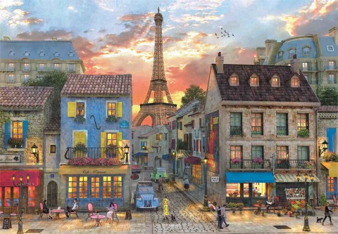 Clementoni puzzle 1000 darabos - Párizs utcáiIVET.HU - A te online butikod.