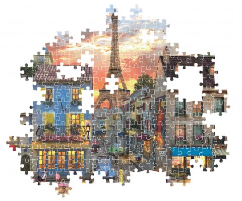 Clementoni puzzle 1000 darabos - Párizs utcáiIVET.HU - A te online butikod.