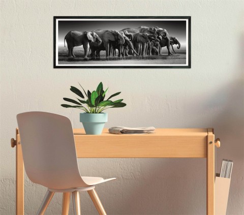 Clementoni panoráma puzzle 1000 darabos - Óriások csordájaIVET.HU - A te online butikod.