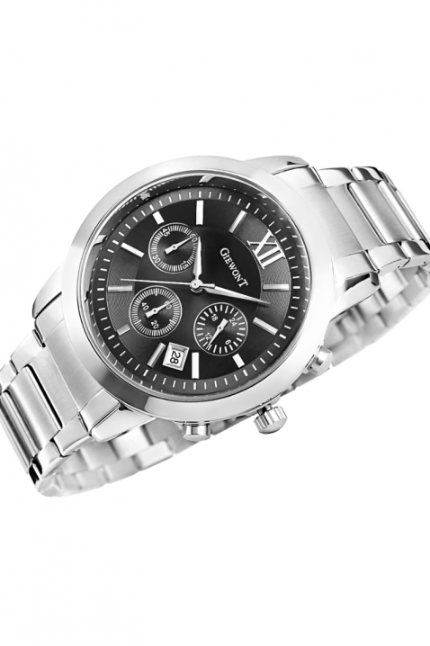 Giewont Chronograf GW6480-1 férfi karóra, Szín: ezüst, IVET.HU - A te online butikod.
