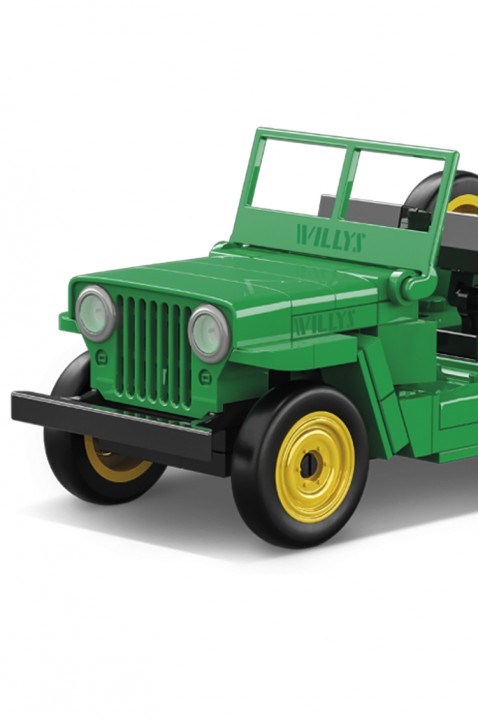 Cobi dzsip Willys CJ-2A - 111 alkatrészIVET.HU - A te online butikod.