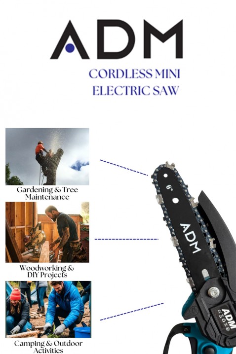 TRIZOLVO mini elektromos fűrészIVET.HU - A te online butikod.