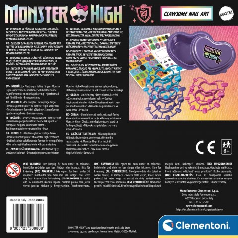 Monster High - Manikűrkészlet | ClementoniIVET.HU - A te online butikod.