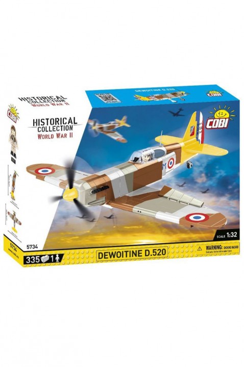 Cobi vadászgép Dewoitine D.520 - 335. alkatrész, konstruktorIVET.HU - A te online butikod.